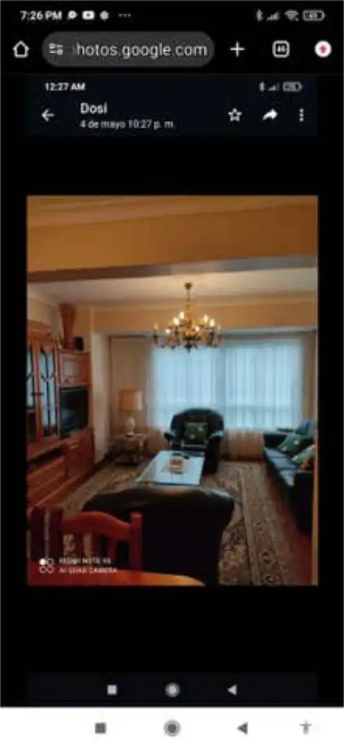 Living room of Flat for rent in Ferrol  with Terrace, Storage room and Furnished
