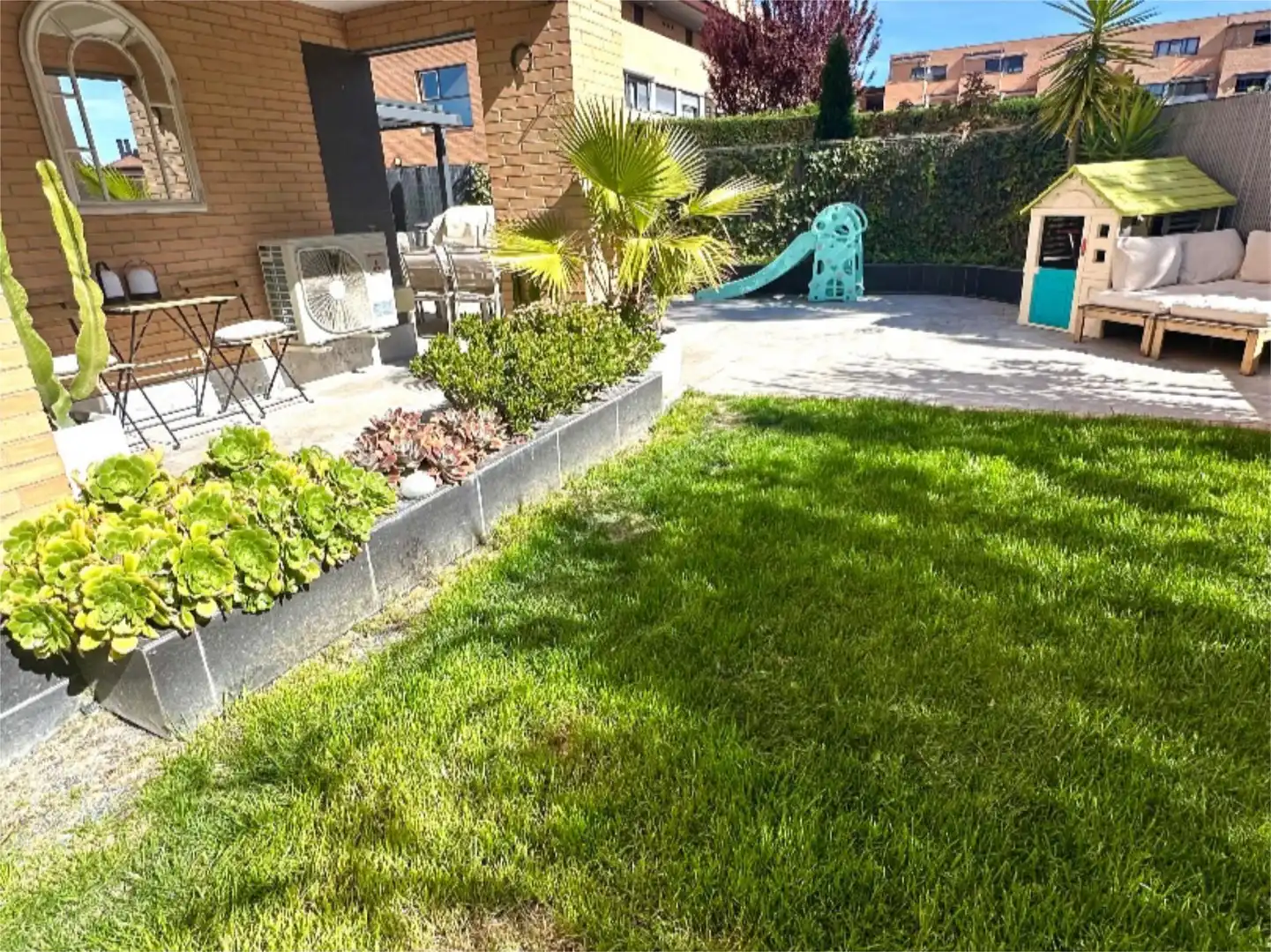 Garden of Flat for sale in Boadilla del Monte  with Air Conditioner, Heating and Private garden
