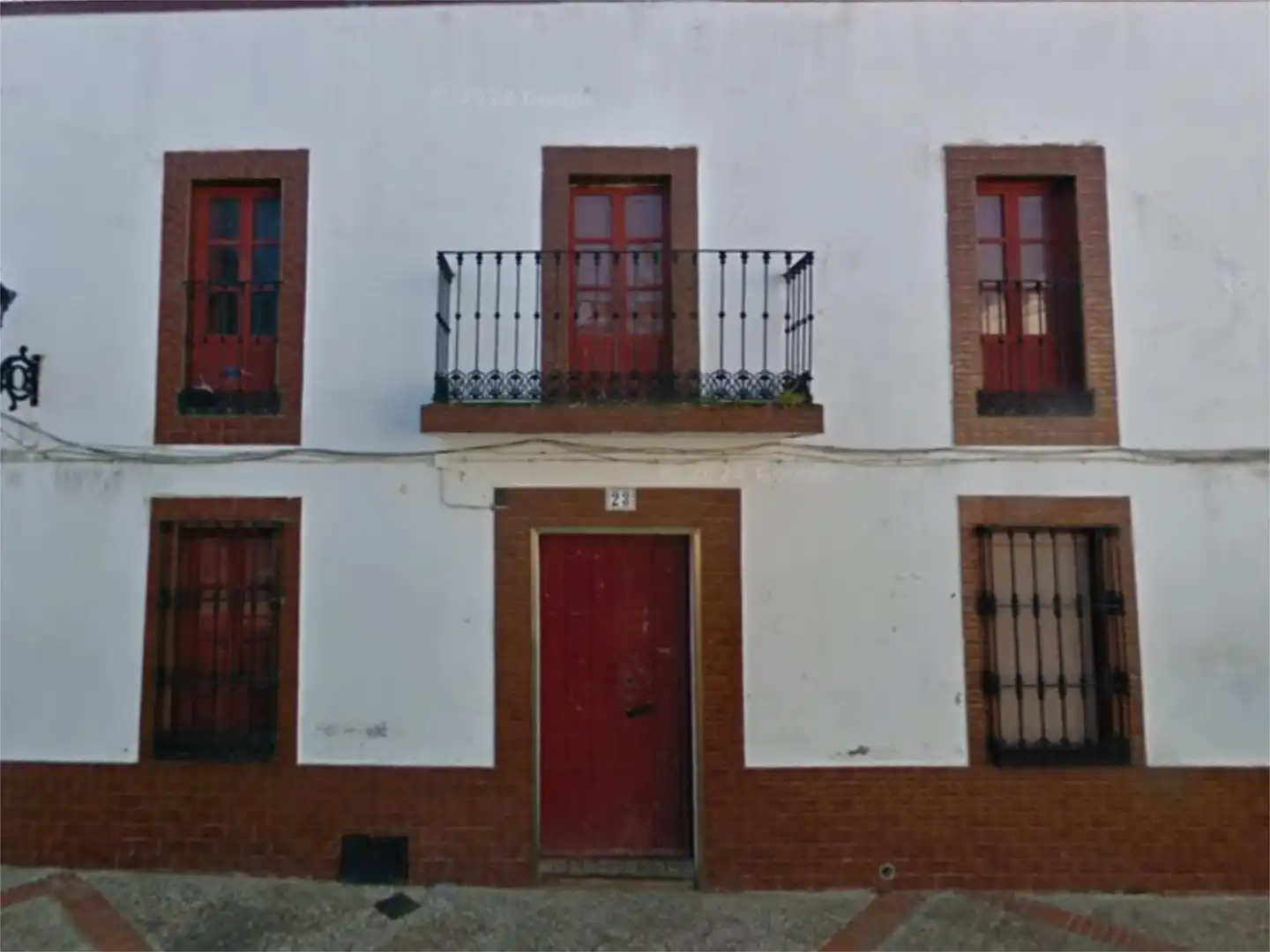 Vista exterior de Planta baja en venta en Hinojosa del Valle con Aire acondicionado y Amueblado