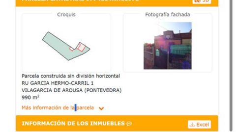 Foto 2 de Casa o xalet en venda a Rúa García Hermo, 1, Arealonga, Vilagarcía de Arousa