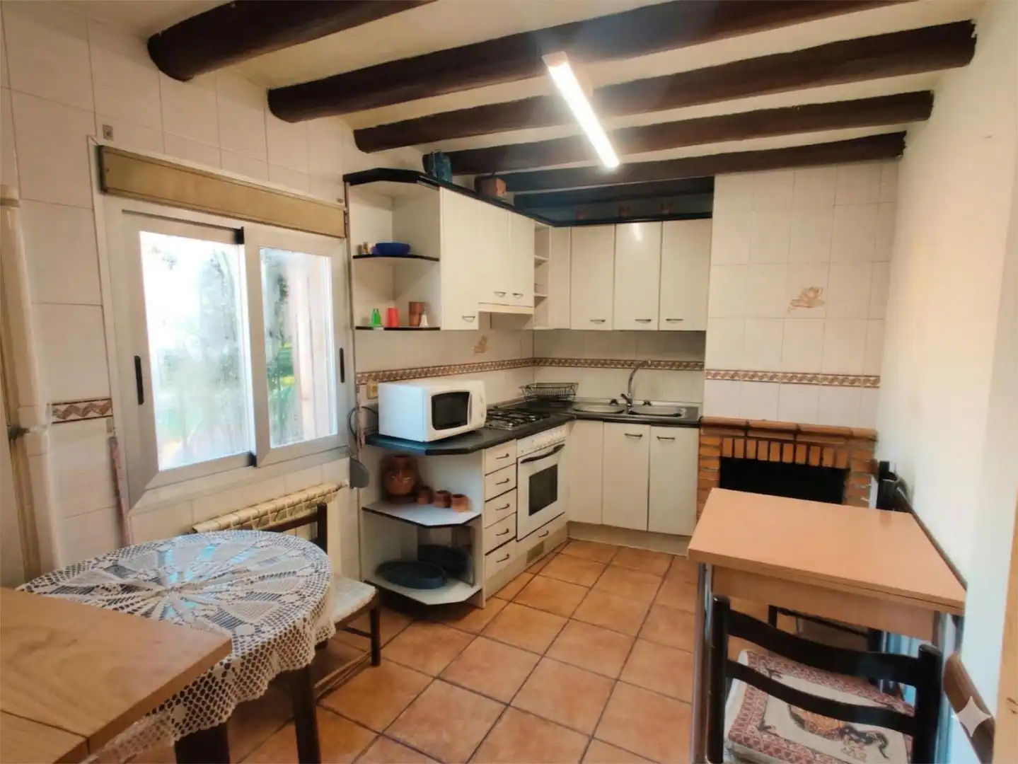 Kitchen of Single-family semi-detached for sale in Secastilla  with Storage room and Balcony