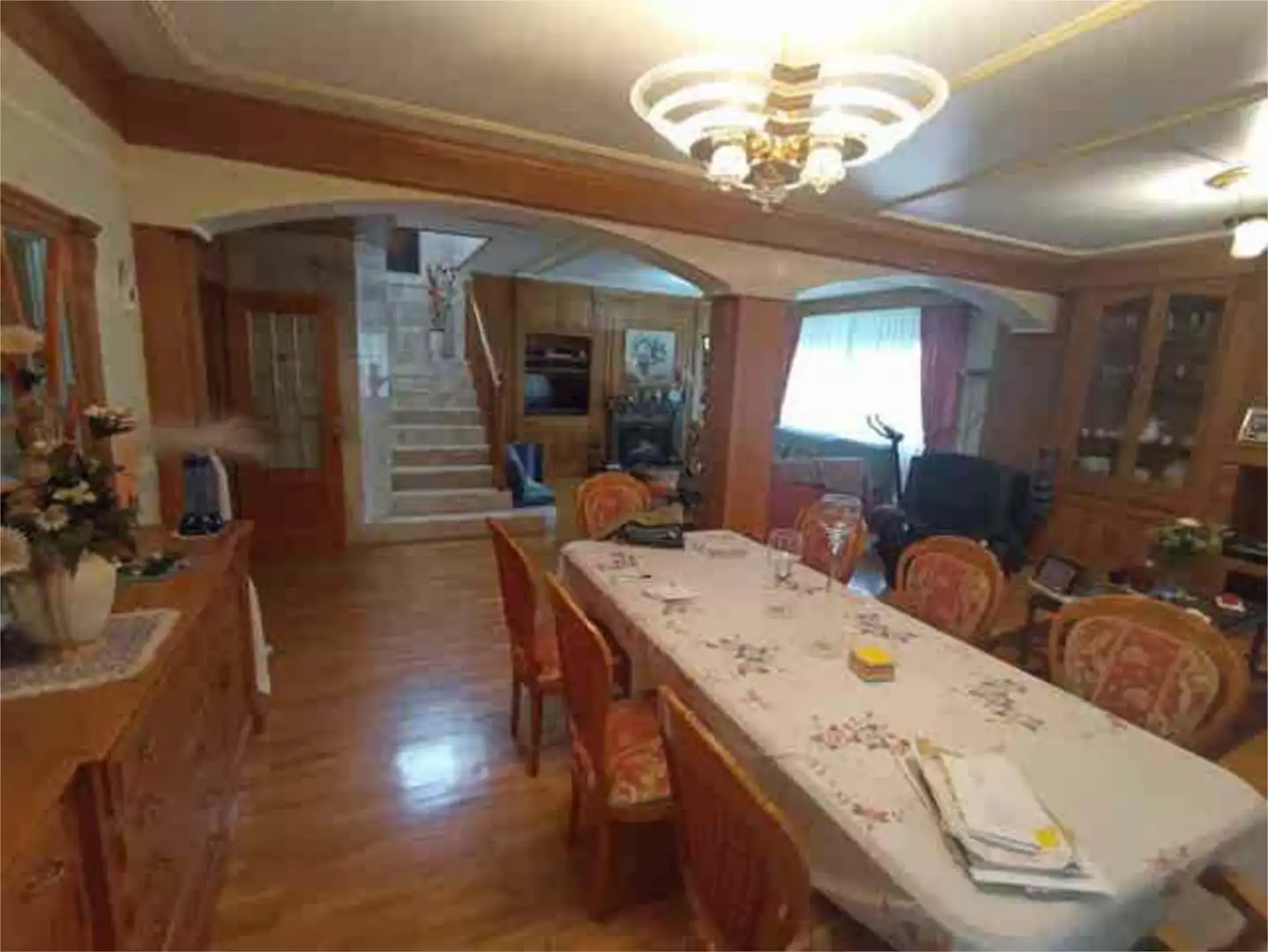 Comedor de Casa adosada en venta en Valle de Egüés / Eguesibar con Calefacción, Jardín privado y Terraza