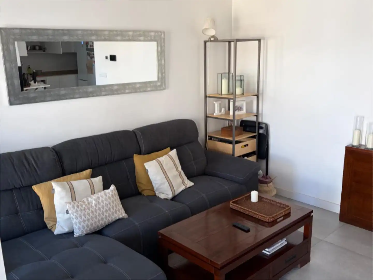 Flat for sale in Calle Alheli, 32, Poniente Living room of Flat for sale in Armilla with Air Conditioner, Terrace and Swimming Pool