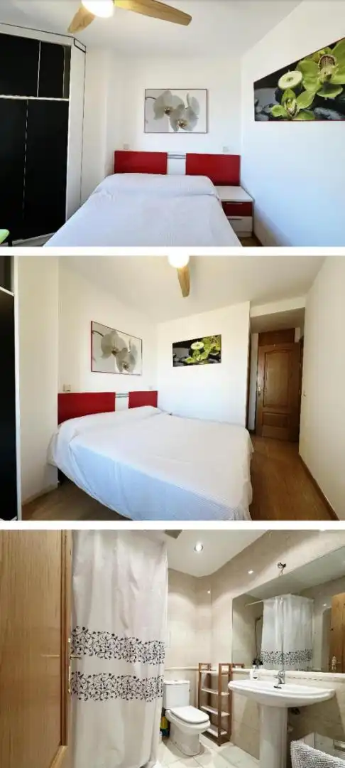 Wohnung zur Miete in Calle Progreso, 26, Bargas Schlafzimmer von Wohnung zur Miete in Bargas mit Balkon