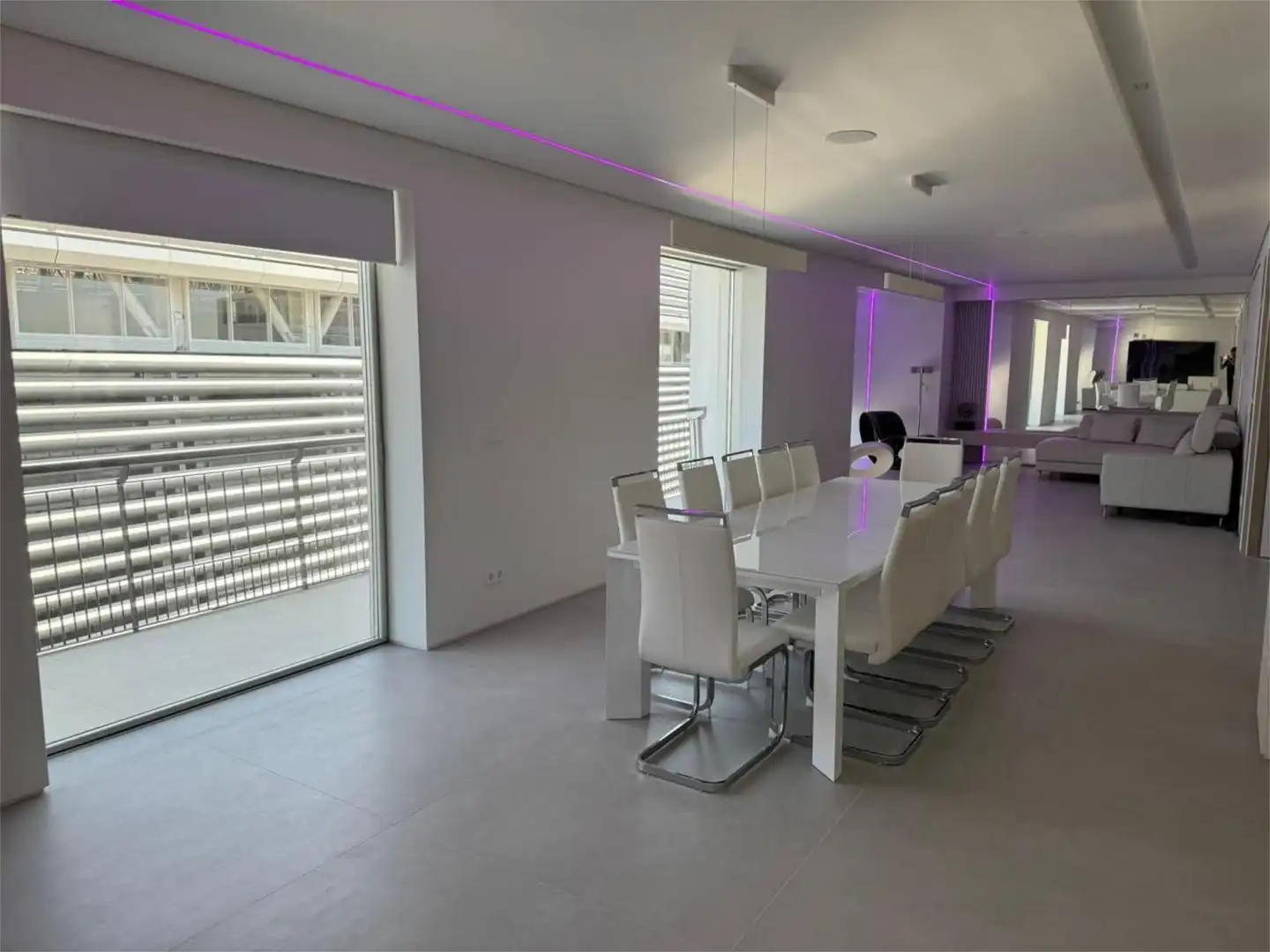 Dining room of Attic for sale in  Madrid Capital  with Air Conditioner, Terrace and Swimming Pool