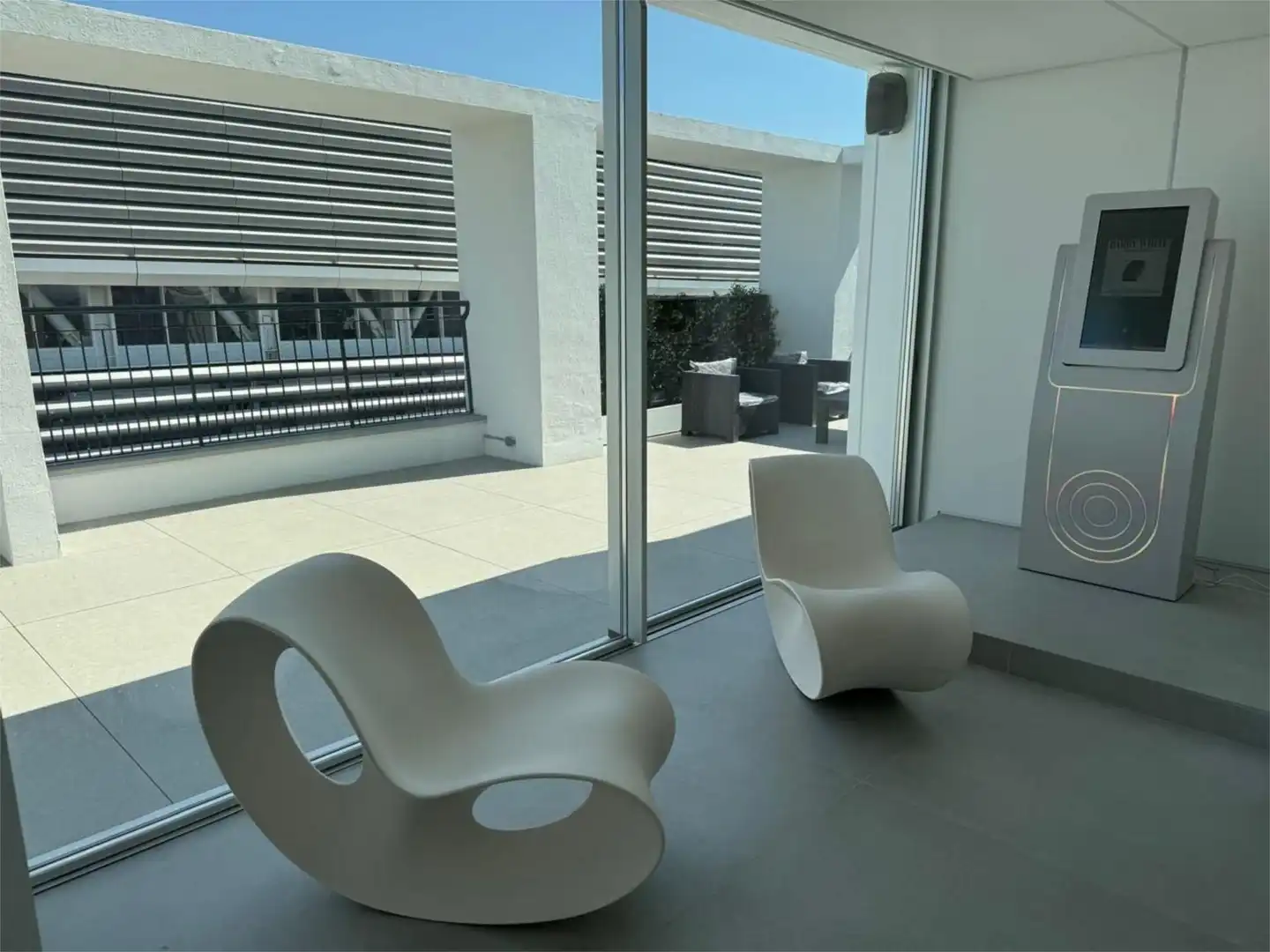 Terrace of Attic for sale in  Madrid Capital  with Air Conditioner, Terrace and Swimming Pool