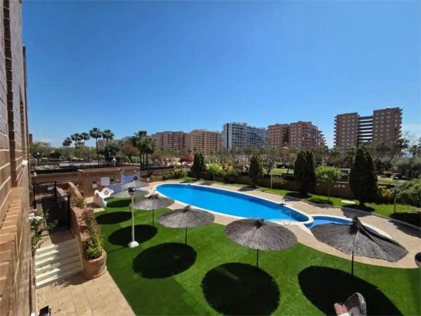 Jardín de Apartamento en venta en Oropesa del Mar / Orpesa con Terraza y Piscina