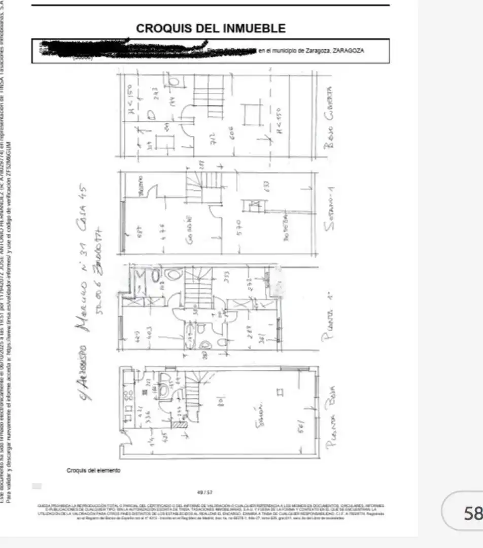 Detached homes for sale in Urbanización las Adelfas, 5, Ruiseñores Detached homes for sale in Zaragoza with Air Conditioner, Heating and Terrace