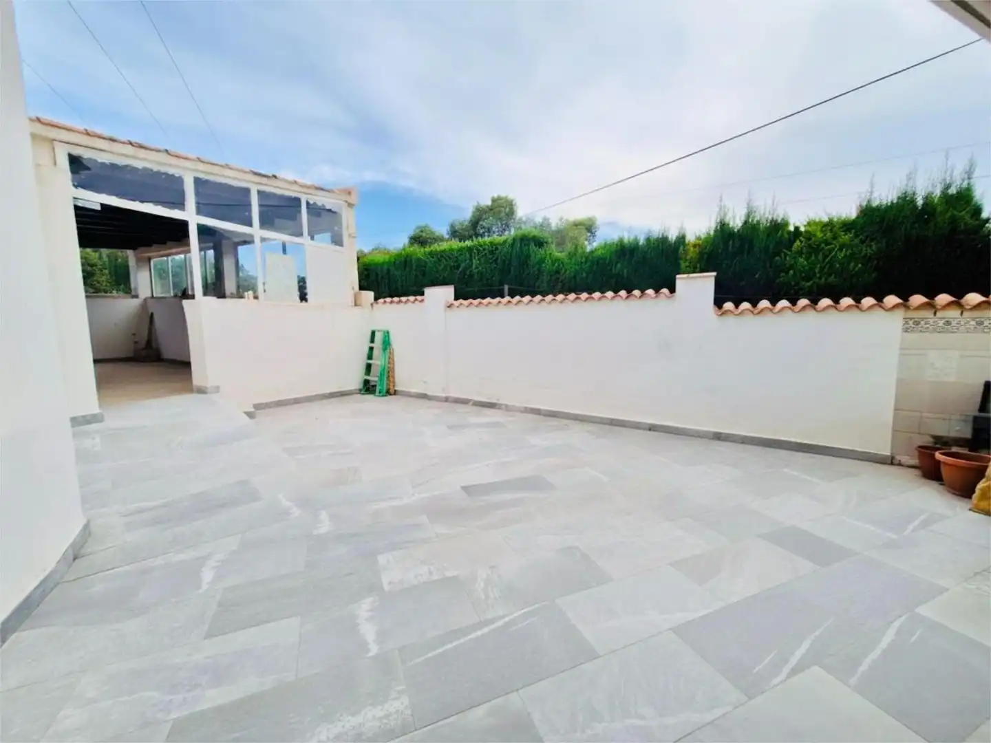 Terraza de Piso en venta en La Nucia con Aire acondicionado, Calefacción y Jardín privado