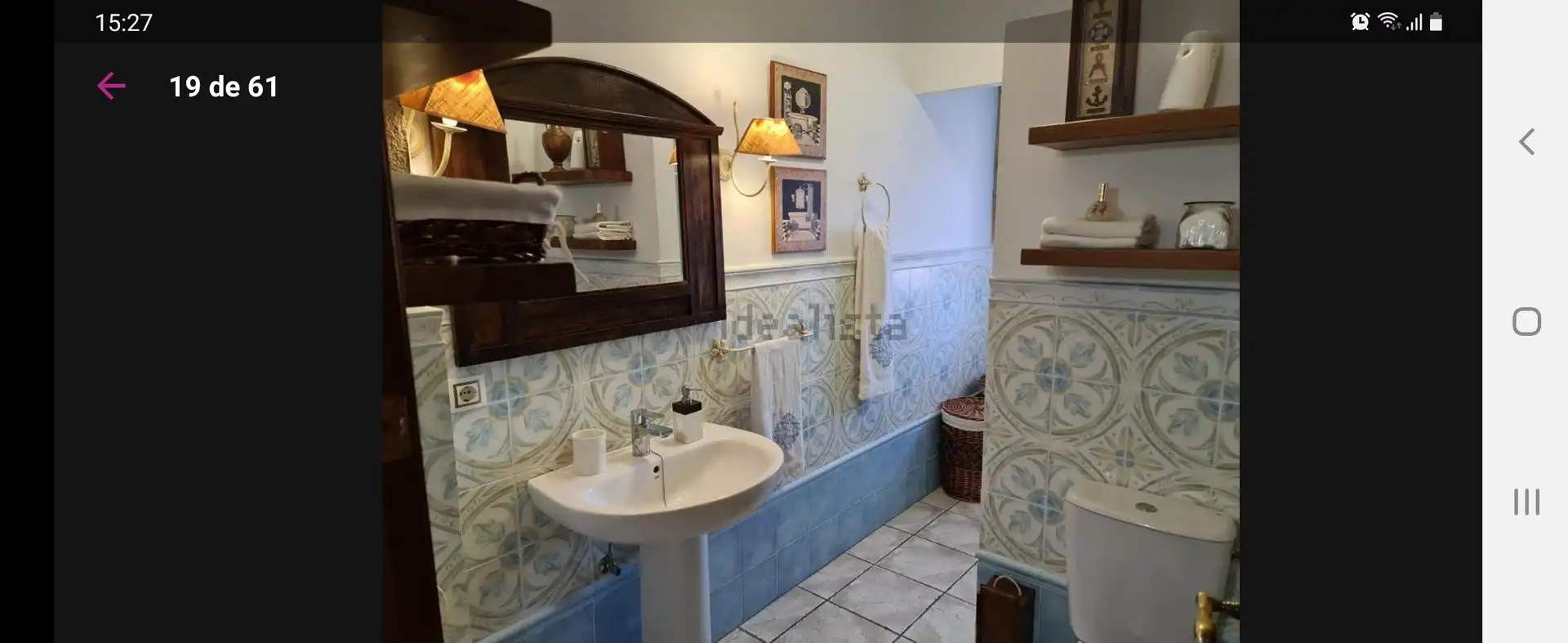 Houses for sale in Diseminado Tenteson Bellavista, 56, Puente Jontoya - Puente de la Sierra - El Arroyo Bathroom of Houses for sale in Jaén with Air Conditioner, Private garden and Terrace