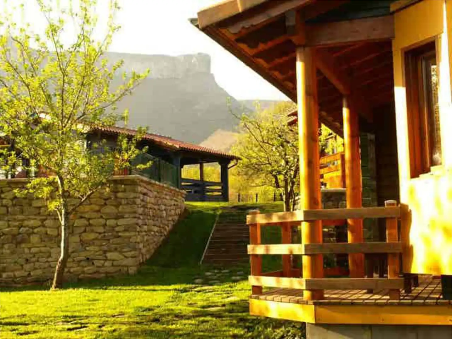 Terrace of Detached homes for rent in Valle de Mena  with Heating, Private garden and Terrace