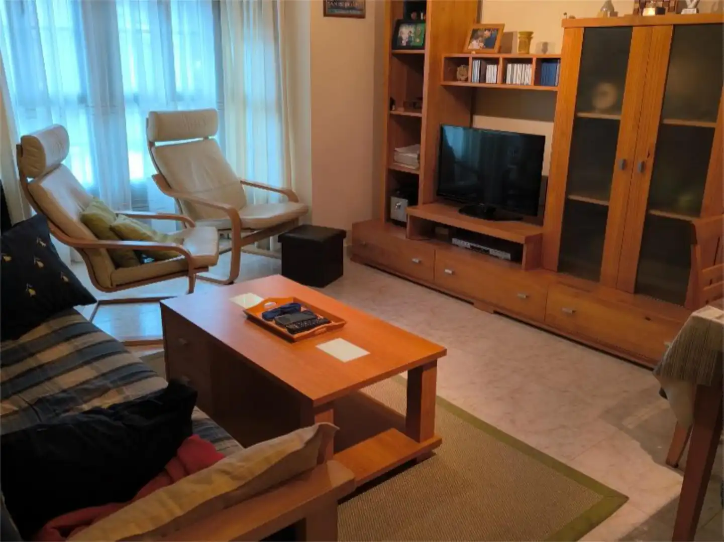 Flat for sale in Calle la Granja, 43, Villafranca del Bierzo Living room of Flat for sale in Villafranca del Bierzo with Terrace, Furnished and Community parking