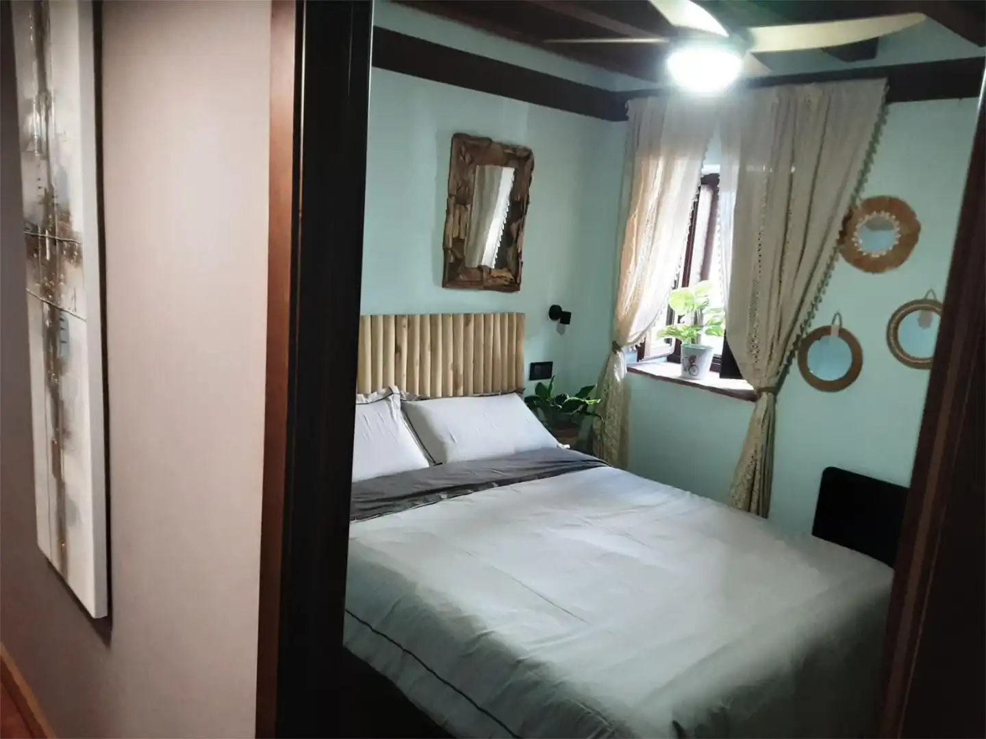 Bedroom of Flat for sale in La Garganta   with Heating, Terrace and Furnished
