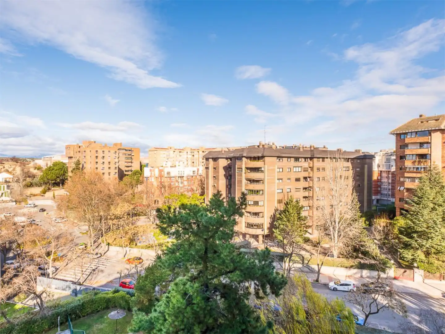 Flat for sale in Calle de Nuria, 93, Mirasierra Exterior view of Flat for sale in Madrid Capital with Terrace, Swimming Pool and Balcony