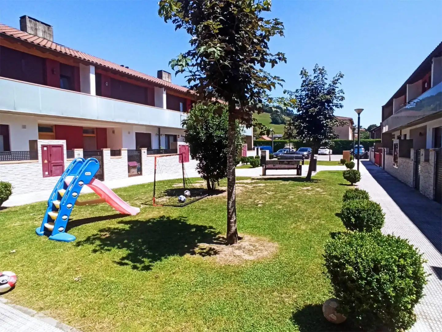 Garten von Wohnung zum Verkauf in Santa María de Cayón mit Terrasse und Balkon