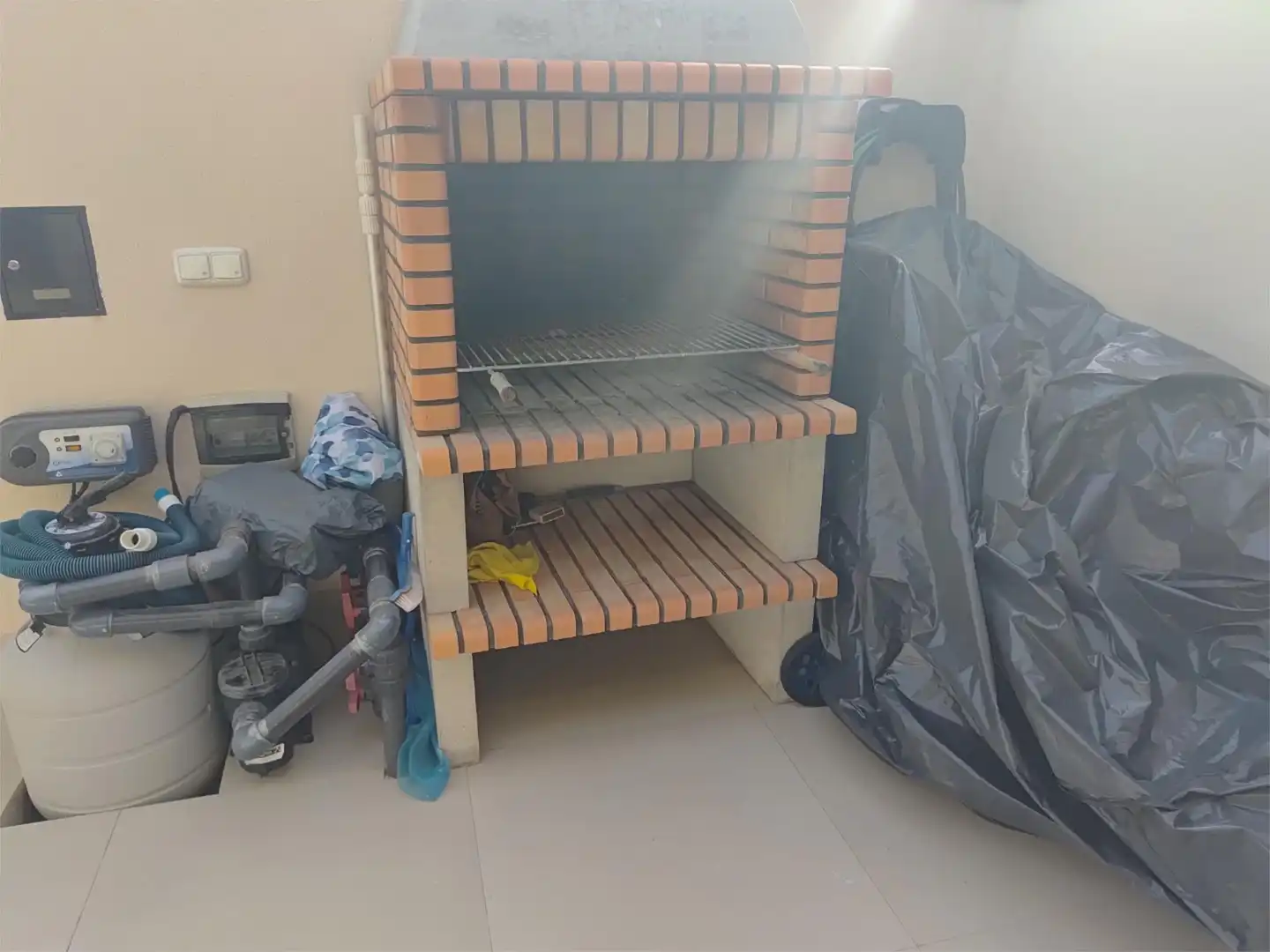 Cuina de Casa adosada de lloguer en San Javier amb Aire condicionat, Calefacció i Terrassa