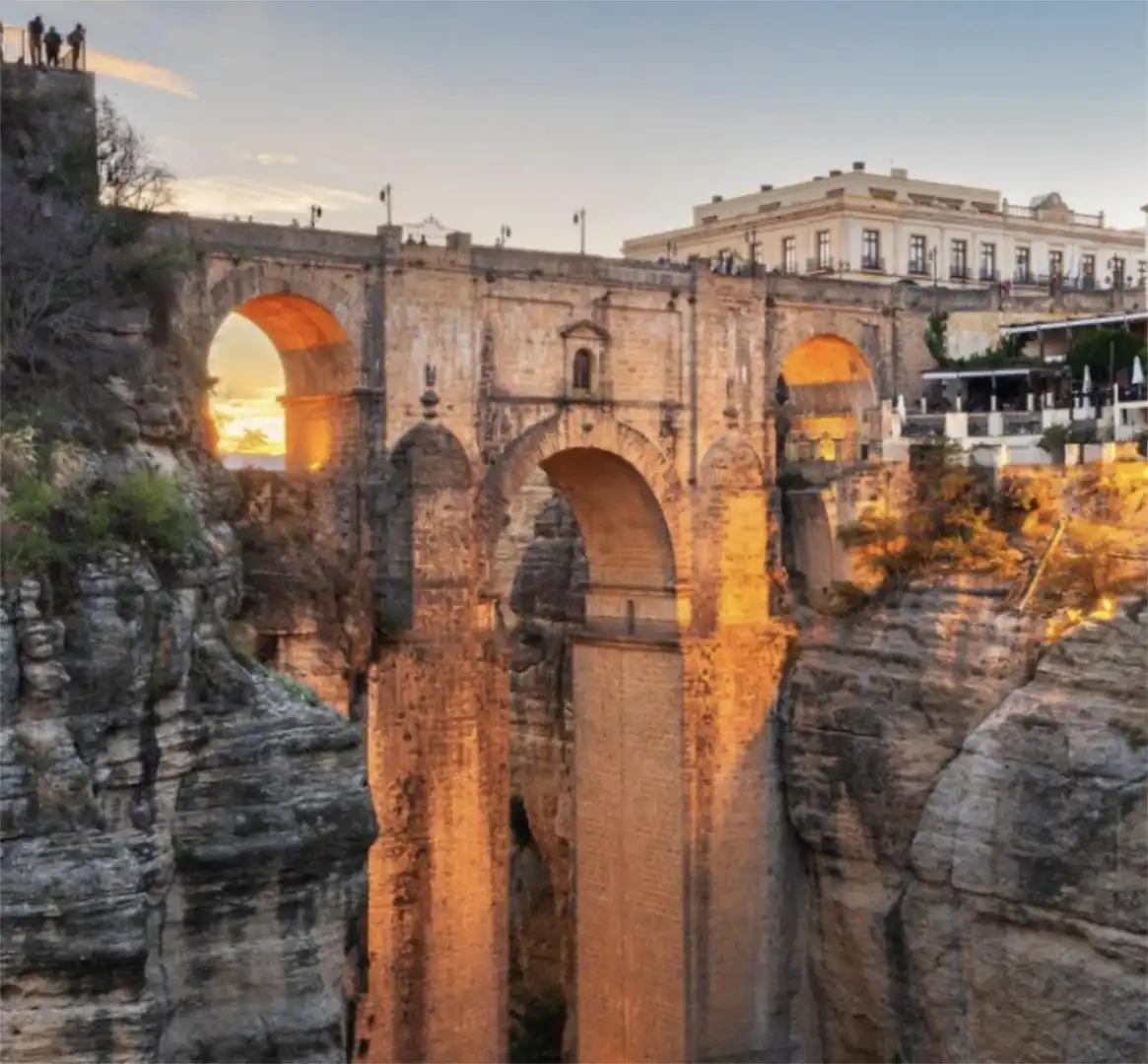 Vista exterior de Pis de lloguer en Ronda amb Aire condicionat, Calefacció i Moblat