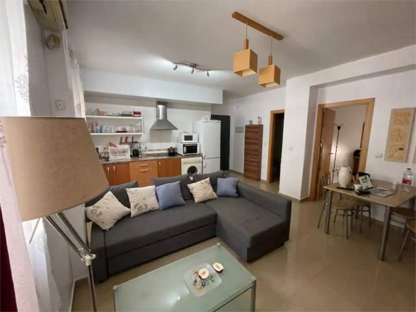 Sala de estar de Piso de alquiler en Camas