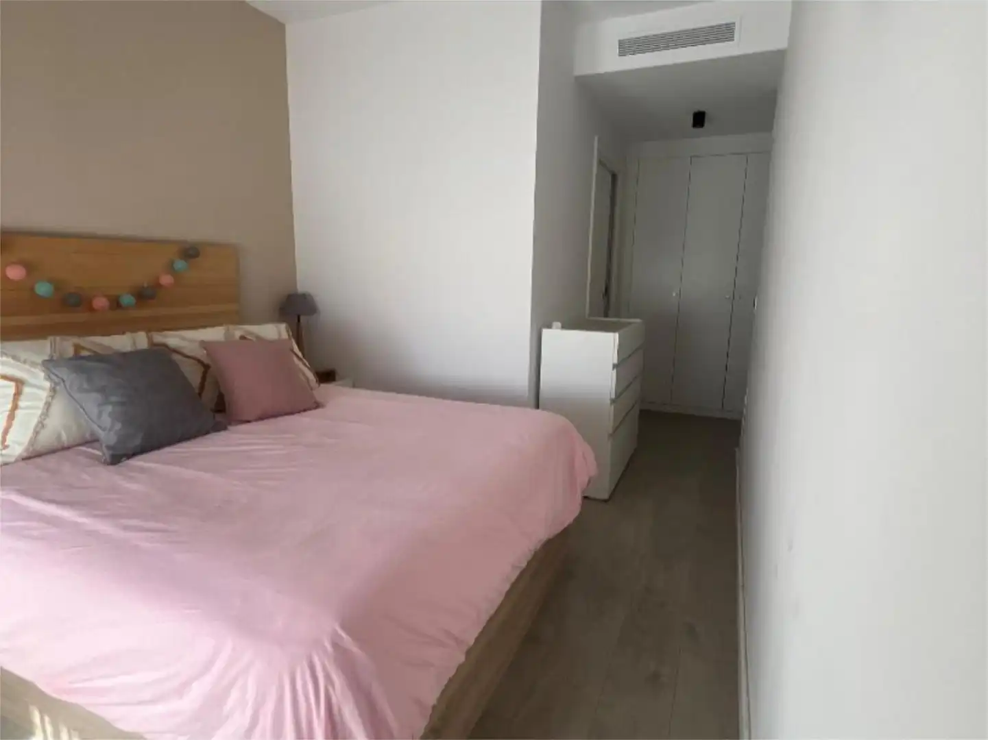 Flat for sale in Eixample Bedroom of Flat for sale in Sabadell with Air Conditioner, Terrace and Swimming Pool