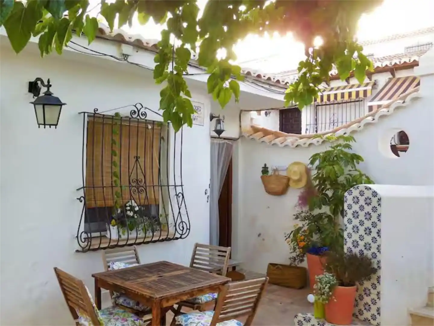 Terraza de Casa adosada de alquiler en El Campello con Calefacción, Terraza y Amueblado