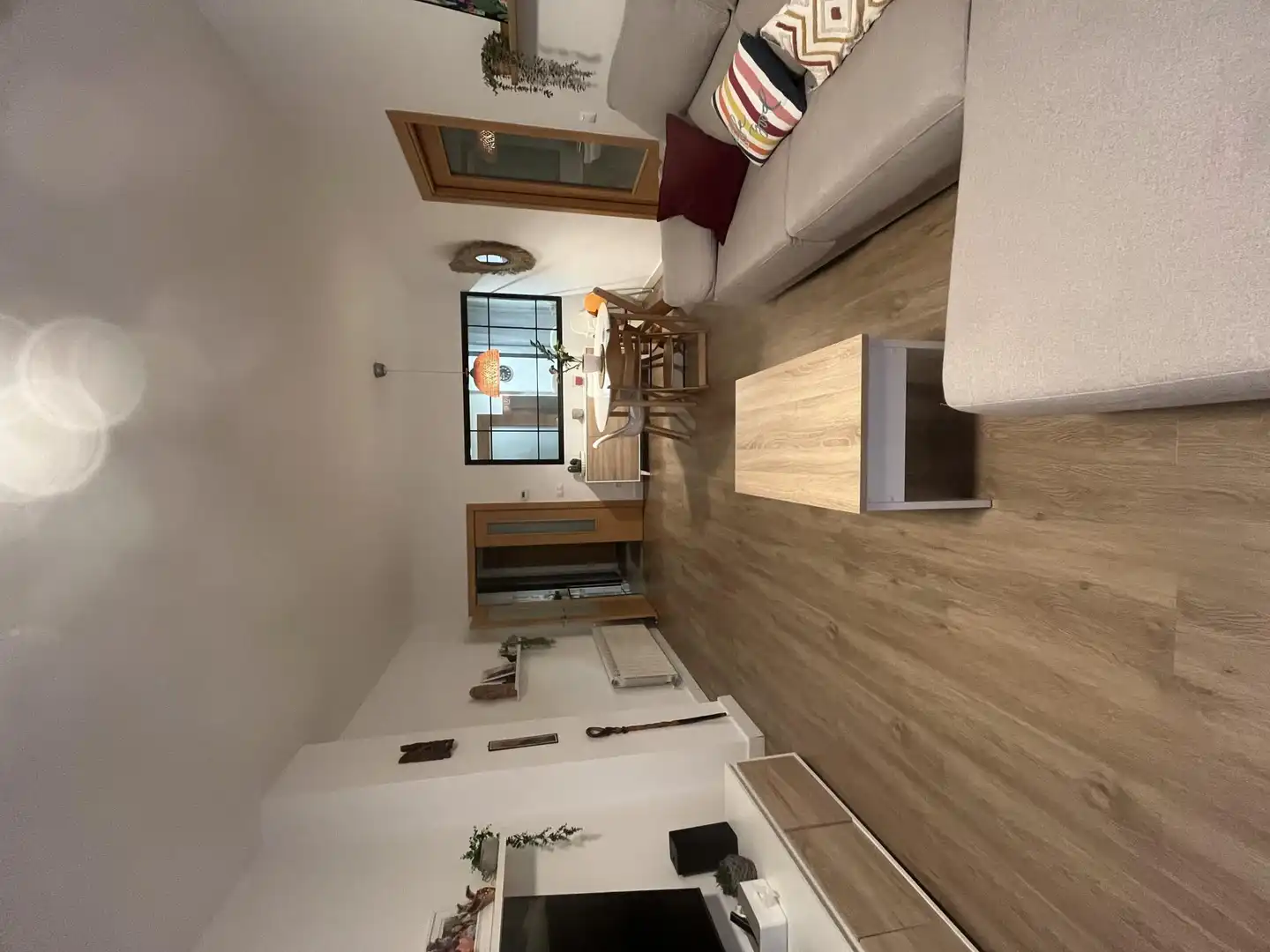 Sala de estar de Piso en venta en Velilla de San Antonio con Aire acondicionado, Calefacción y Terraza