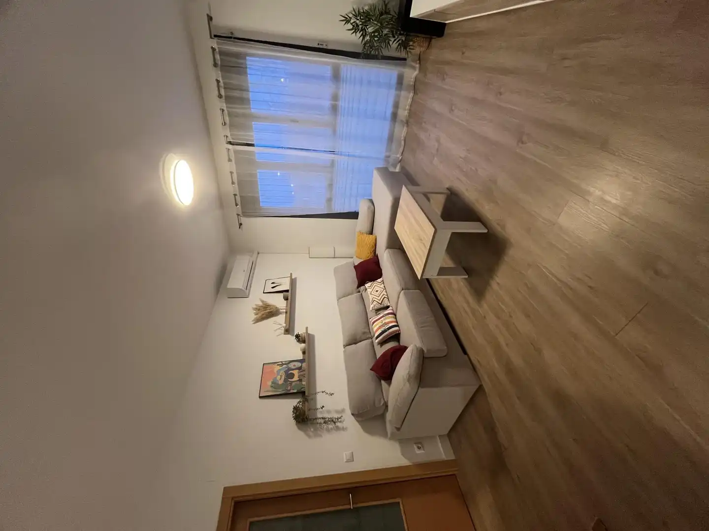 Sala de estar de Piso en venta en Velilla de San Antonio con Aire acondicionado, Calefacción y Terraza