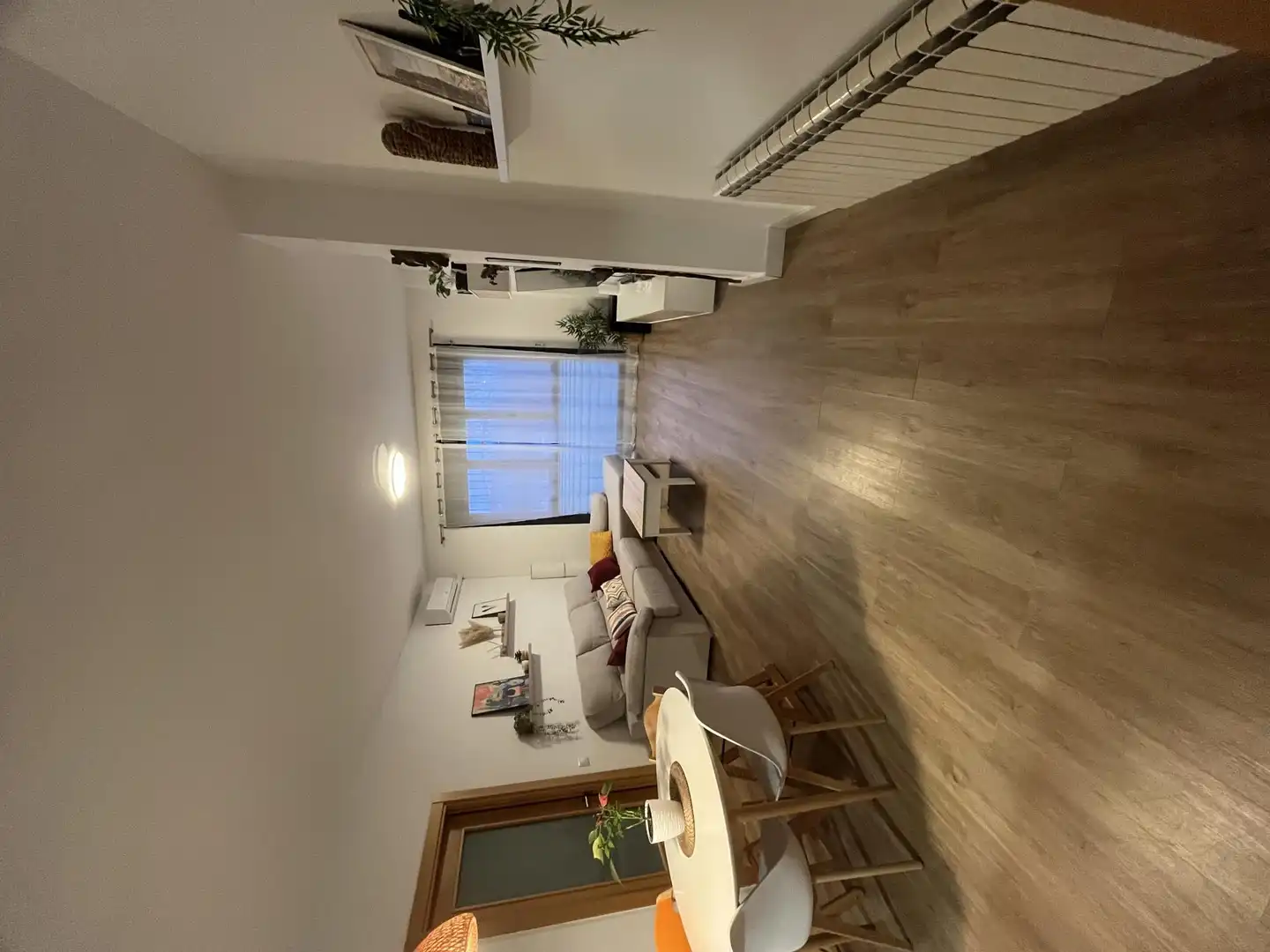 Sala de estar de Piso en venta en Velilla de San Antonio con Aire acondicionado, Calefacción y Terraza