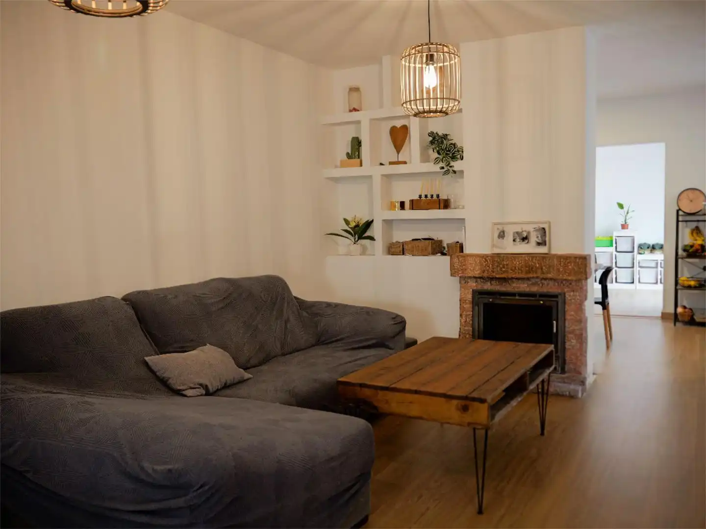 Sala de estar de Piso en venta en Alhama de Almería con Parquet, Terraza y Trastero