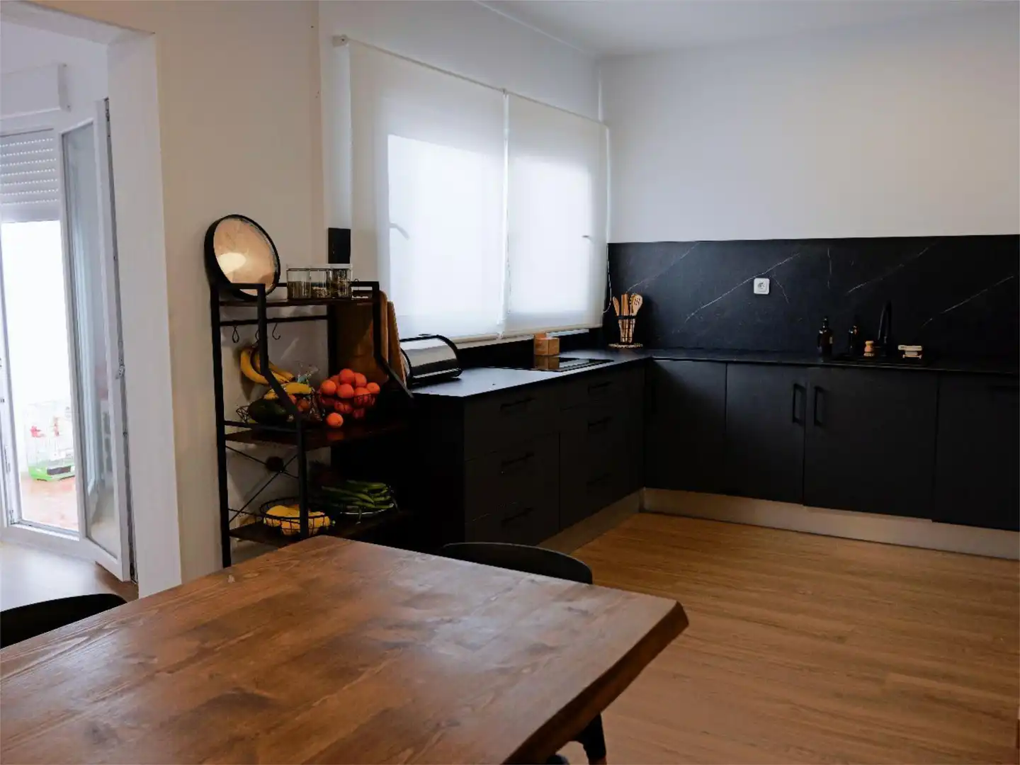 Cocina de Piso en venta en Alhama de Almería con Parquet, Terraza y Trastero