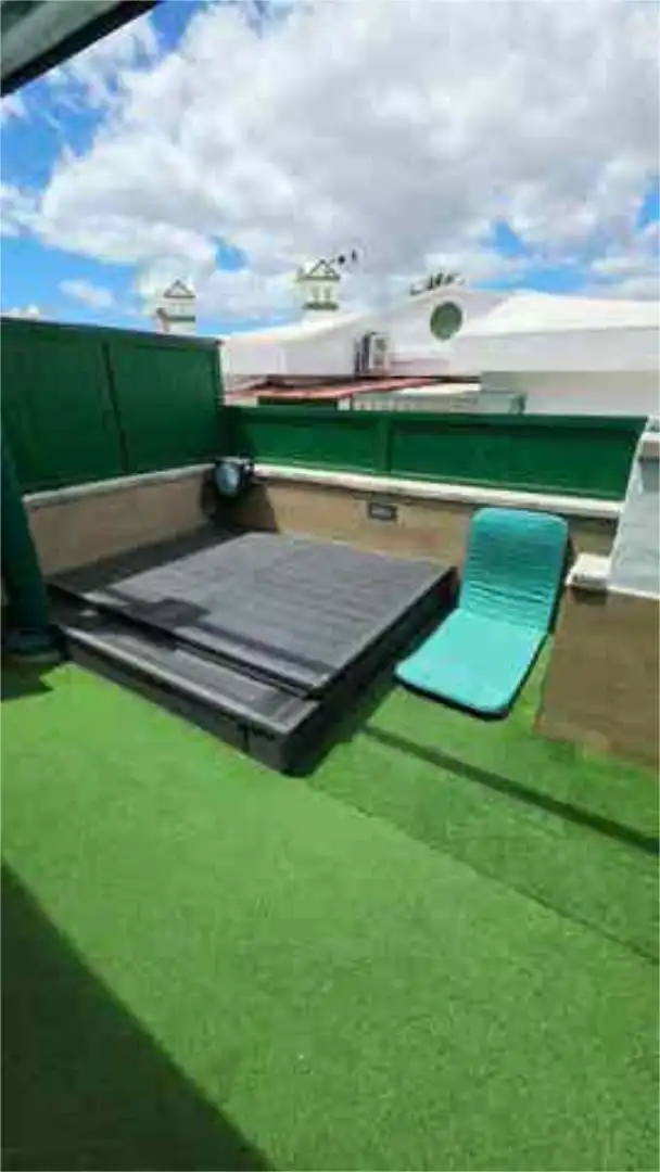 Terraza de Apartamento de alquiler en Las Palmas de Gran Canaria con Calefacción, Jardín privado y Terraza