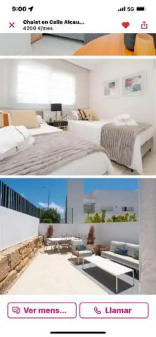 Vista exterior de Casa o xalet de lloguer en Marbella amb Calefacció, Jardí privat i Terrassa