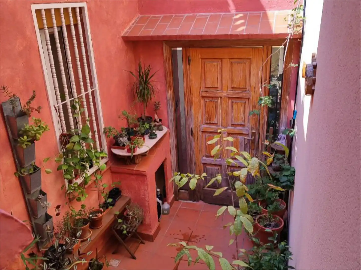 Balcony of Flat for share in  Barcelona Capital  with Heating, Private garden and Parquet flooring