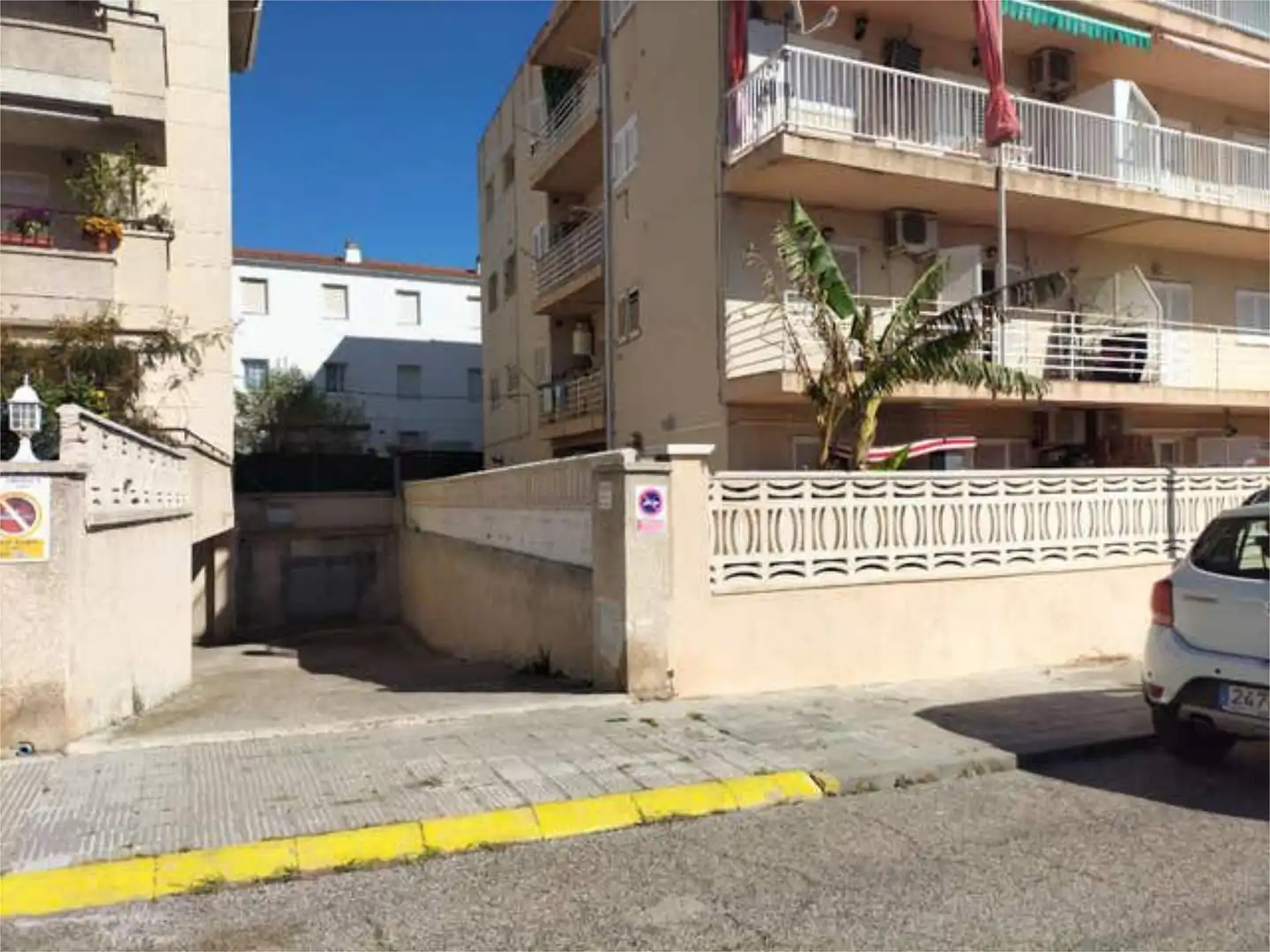 Vista exterior de Piso en venta en Cunit con Calefacción y Terraza