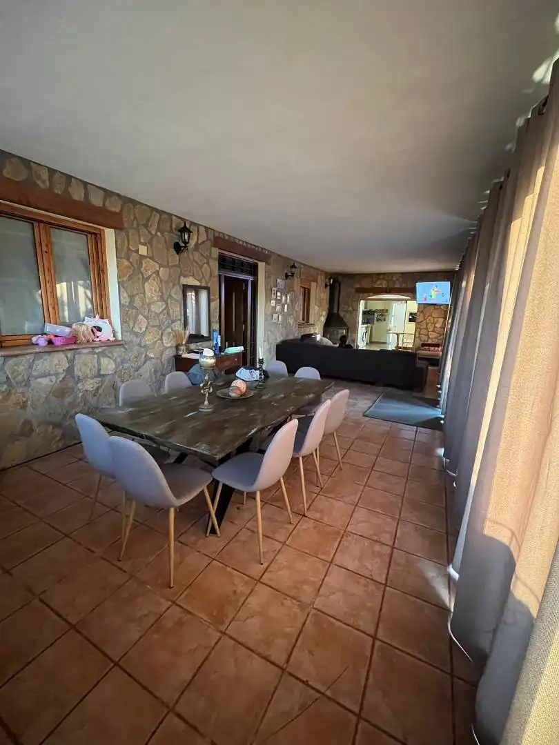 Houses for sale in Camí de Canor, 32, Benissa pueblo Dining room of Houses for sale in Benissa with Air Conditioner, Terrace and Swimming Pool