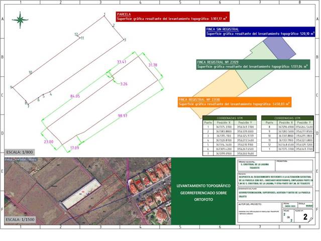 Terreno en Venta en Carretera General Tejina, 75 en Tejina