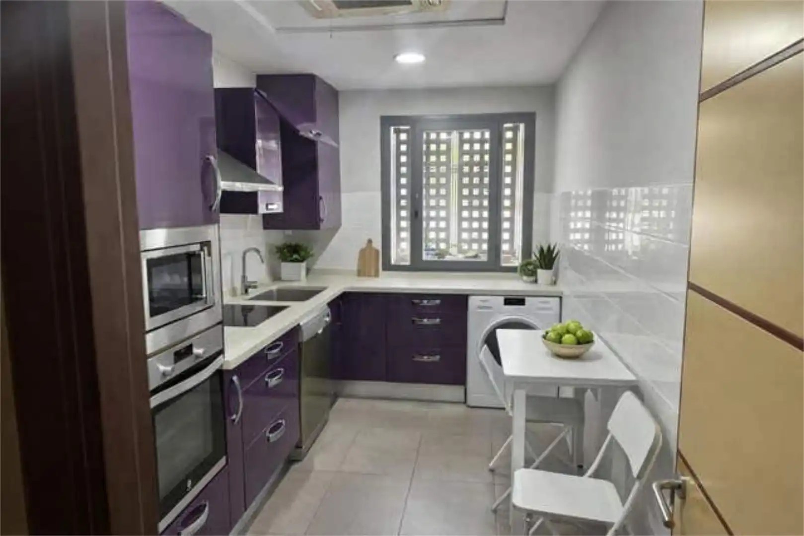 Piso en venta en La Pañoleta Cocina de Piso en venta en Camas con Calefacción, Jardín privado y Terraza