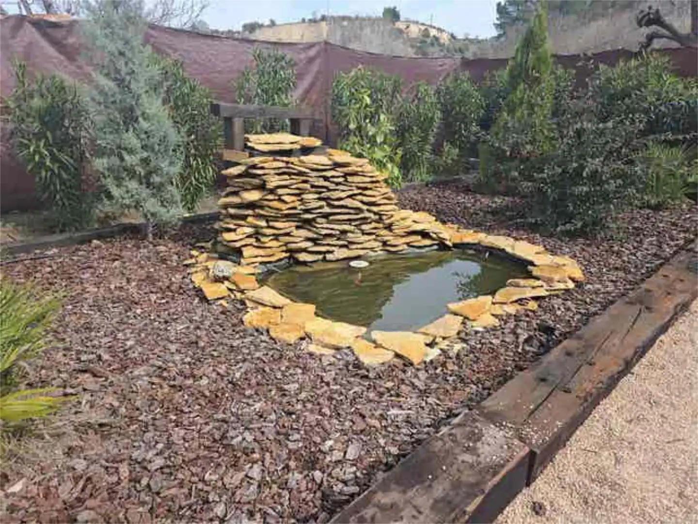 Jardín de Casa adosada de alquiler en Cocentaina con Jardín privado y Amueblado