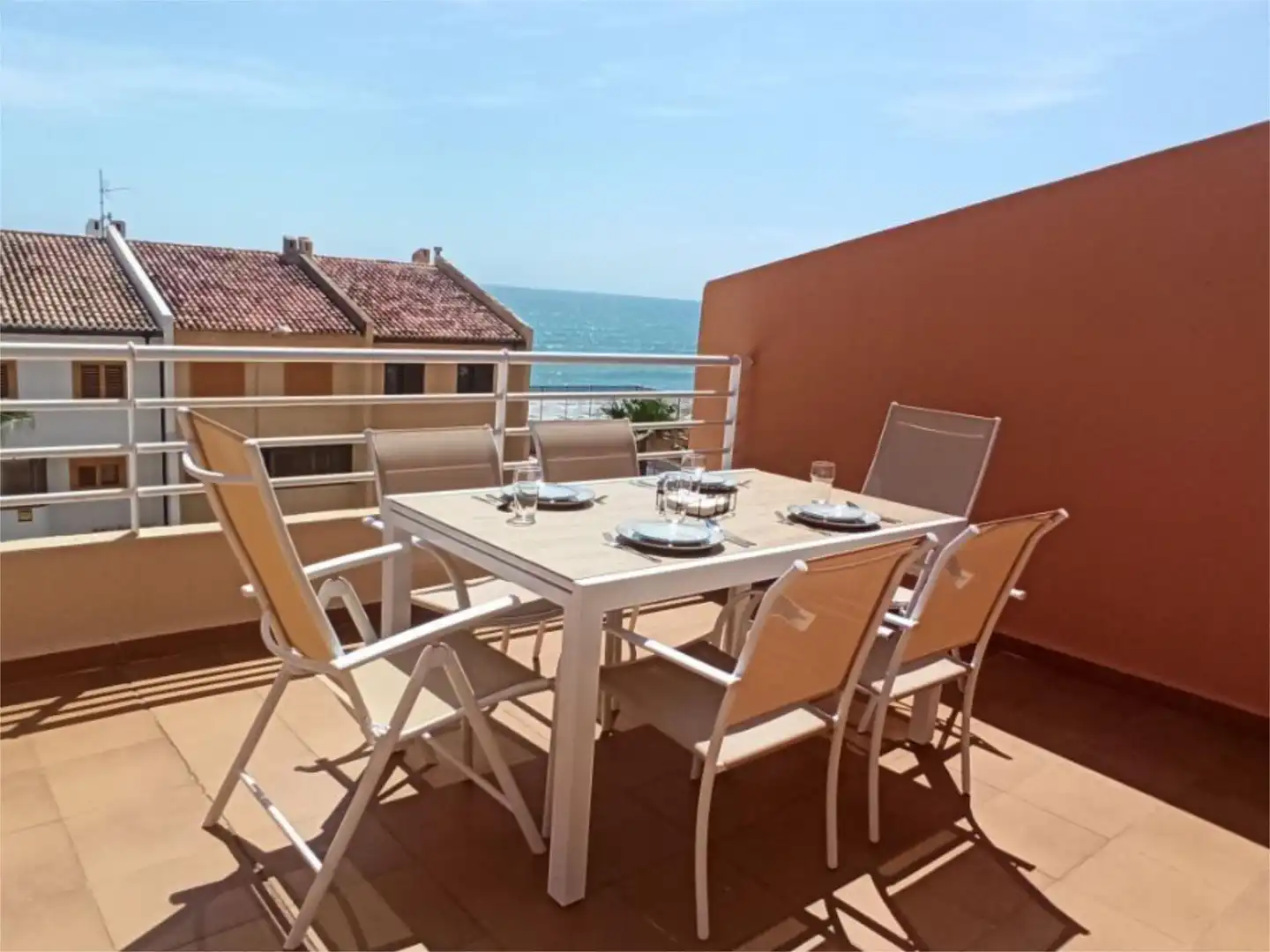 Piso de alquiler en Passeig de la Goleta, 42, Tavernes de la Valldigna Terraza de Piso de alquiler en Tavernes de la Valldigna con Aire acondicionado, Terraza y Piscina