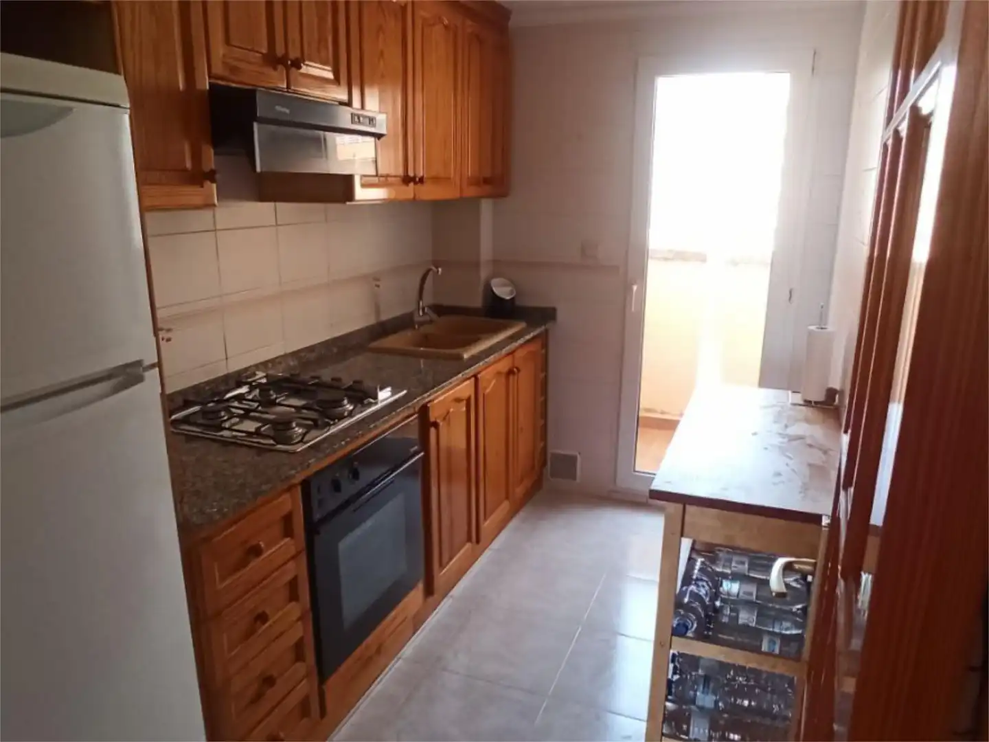 Piso de alquiler en Passeig de la Goleta, 42, Tavernes de la Valldigna Cocina de Piso de alquiler en Tavernes de la Valldigna con Aire acondicionado, Terraza y Piscina