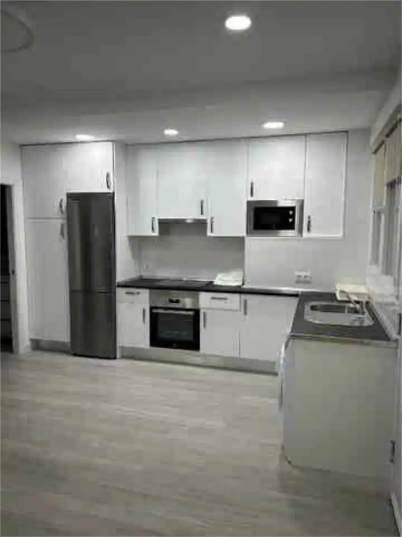 Kitchen of Flat for rent in  Madrid Capital  with Heating