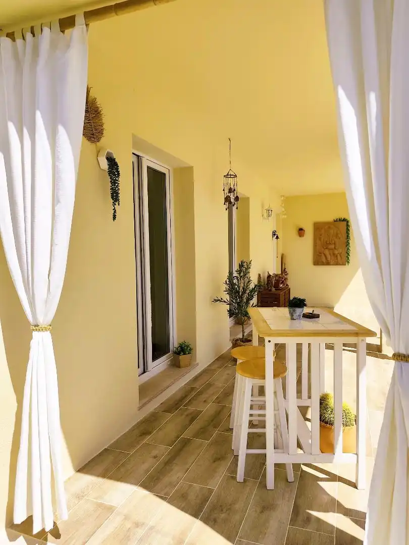 Houses for sale in Carrer de Centaure, 20, Badia Blava - Badia Gran - Tolleric Balcony of Houses for sale in Llucmajor with Air Conditioner, Terrace and Swimming Pool