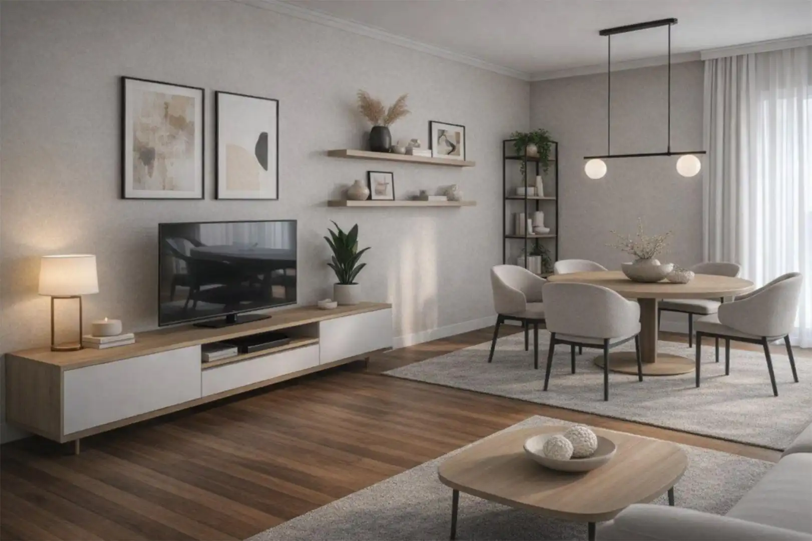 Sala de estar de Piso en venta en Getxo  con Balcón