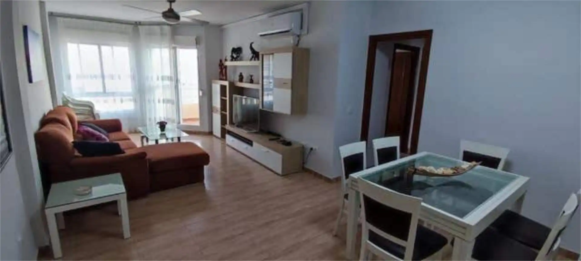 Living room of Flat for rent in Rota  with Heating, Private garden and Terrace