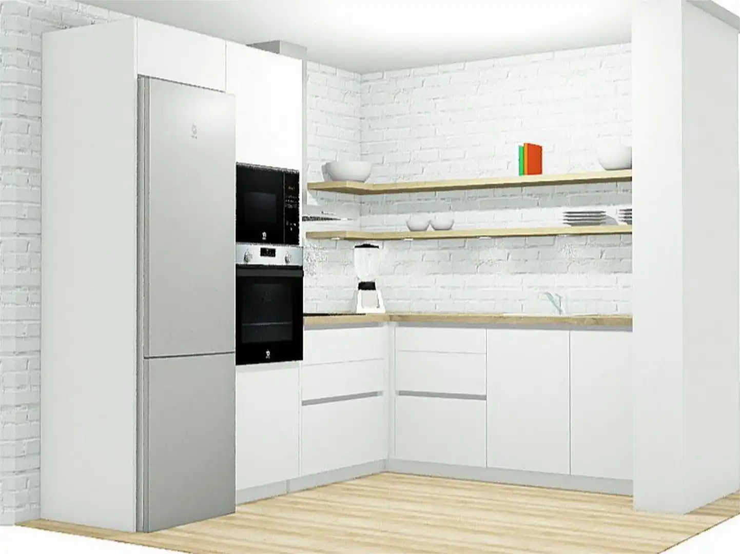 Flat for rent in Calle del Ciprés, 16, La Florida - Parque Norte Kitchen of Flat for rent in Málaga Capital with Air Conditioner