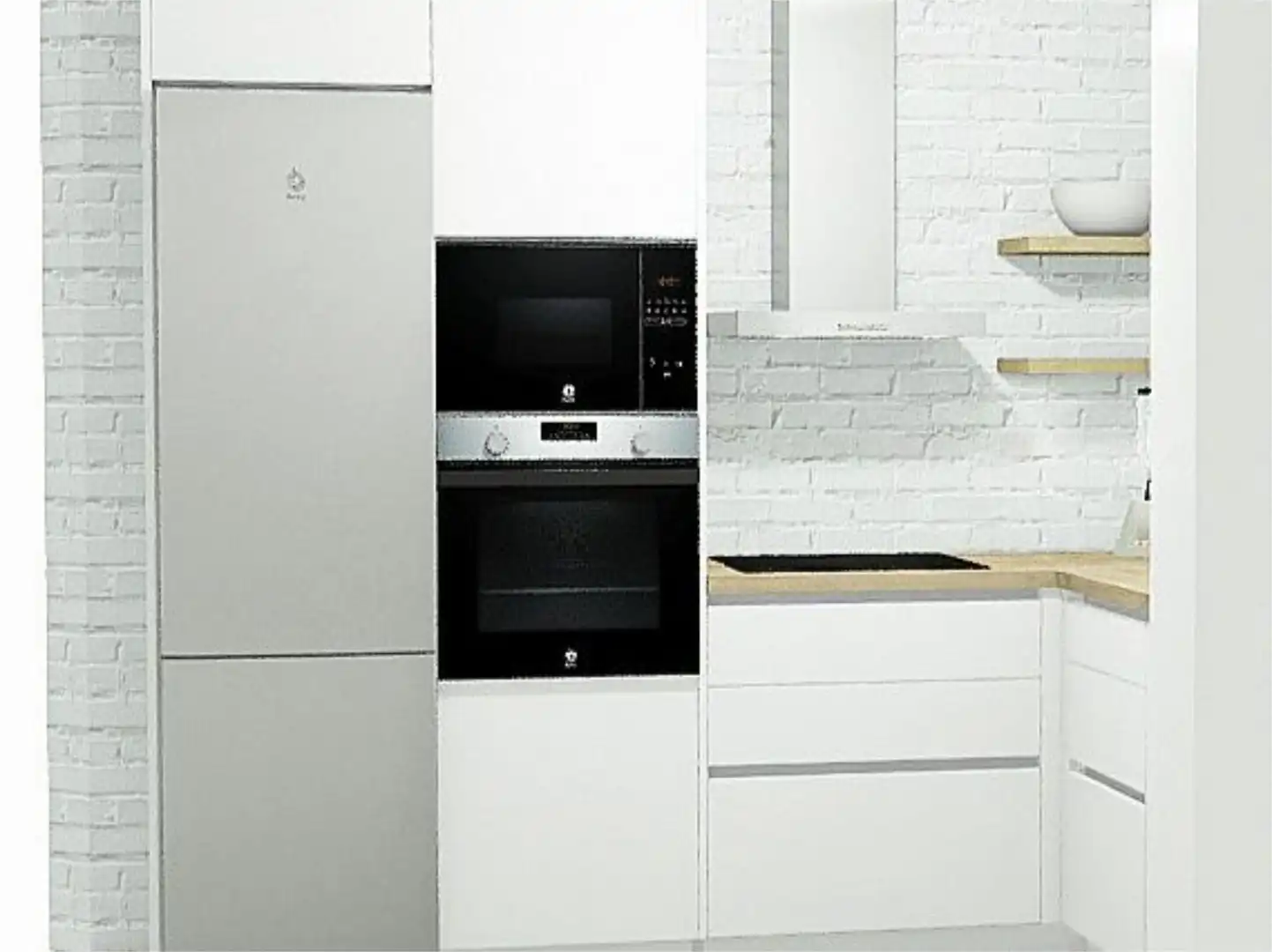 Flat for rent in Calle del Ciprés, 16, La Florida - Parque Norte Kitchen of Flat for rent in Málaga Capital with Air Conditioner