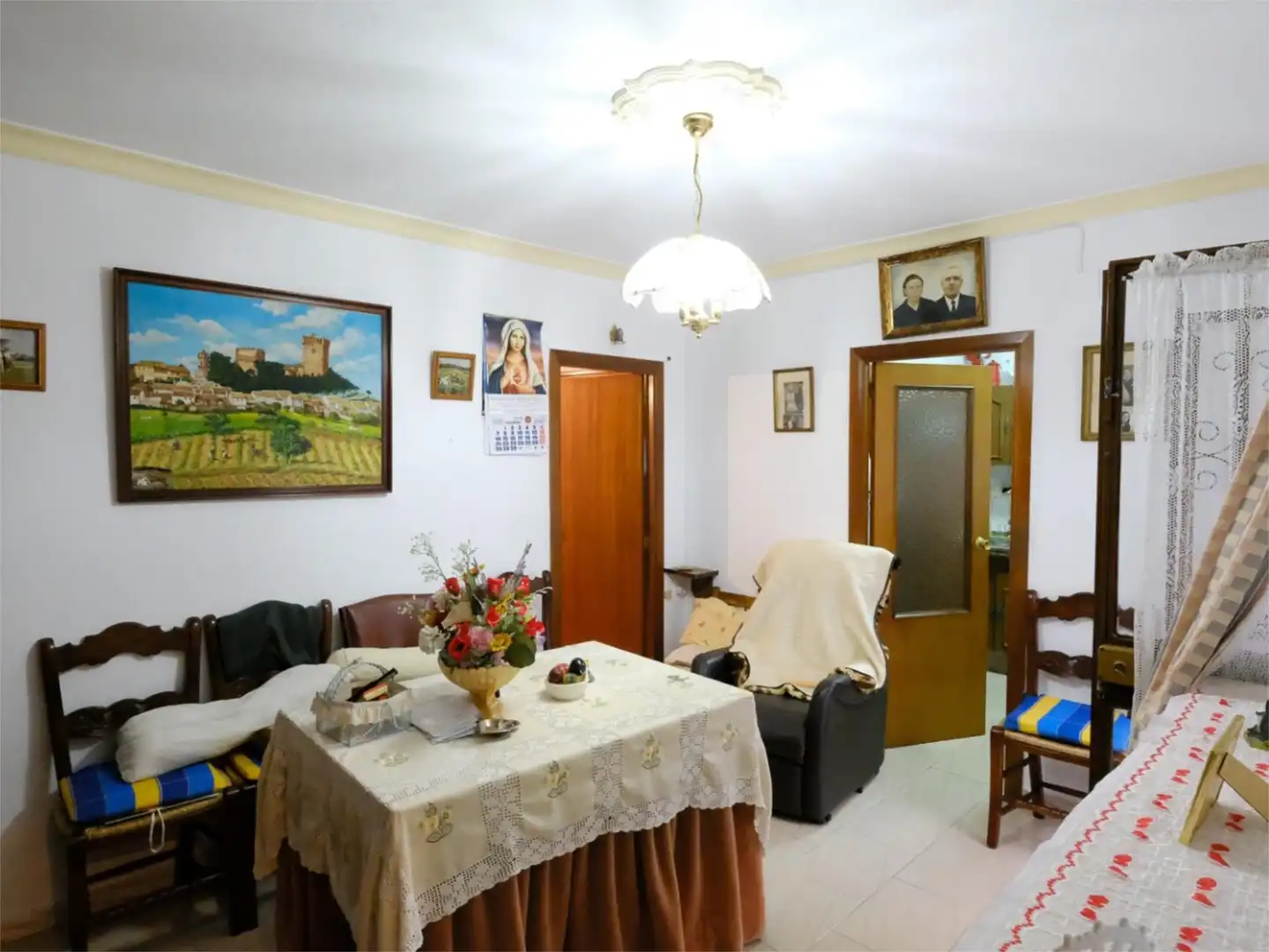 Sala de estar de Piso en venta en Montemayor con Terraza, Trastero y Amueblado