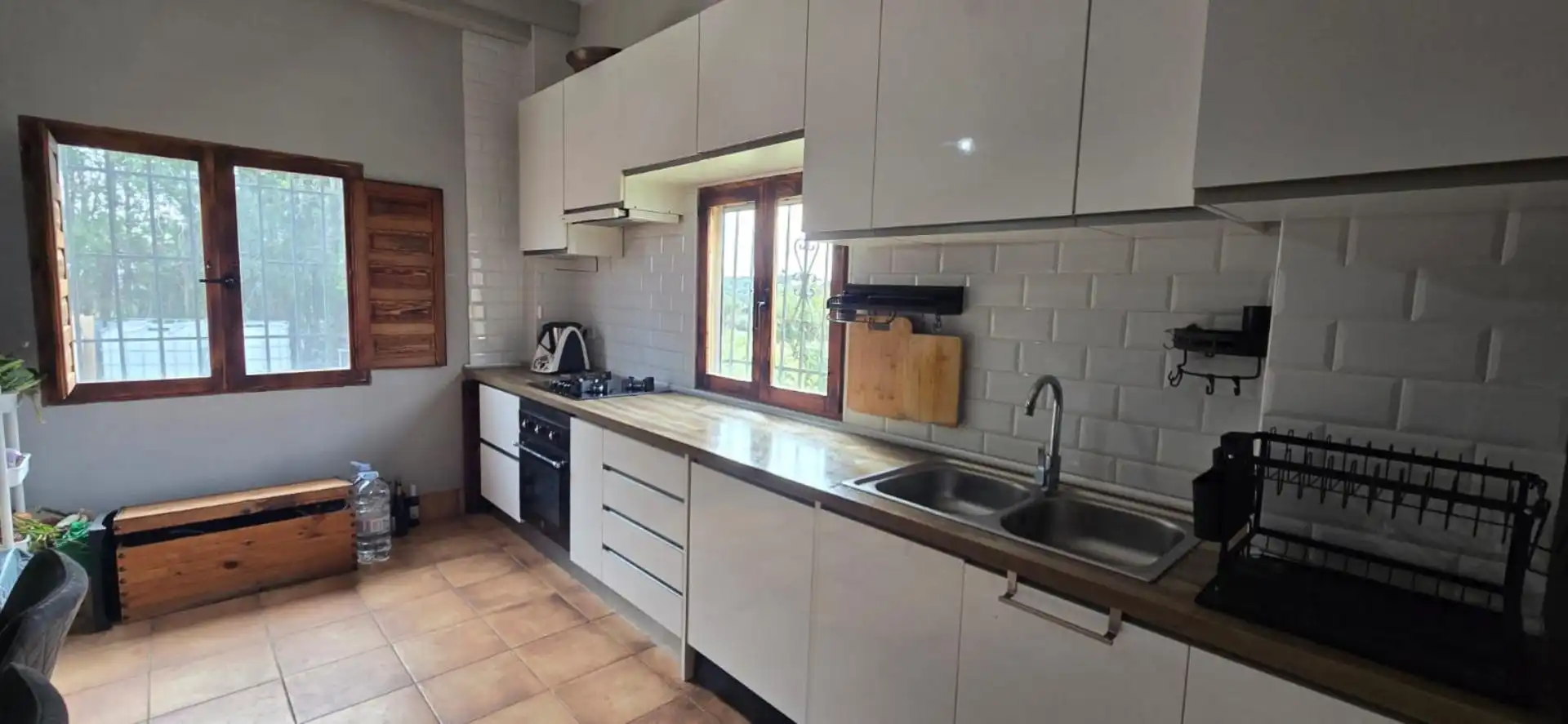 Cocina de Casa o chalet de alquiler en Montserrat con Jardín privado, Terraza y Trastero