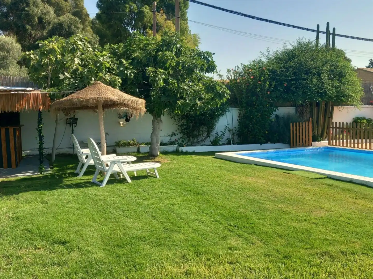 Swimming pool of Houses for sale in El Puerto de Santa María  with Air Conditioner, Terrace and Swimming Pool