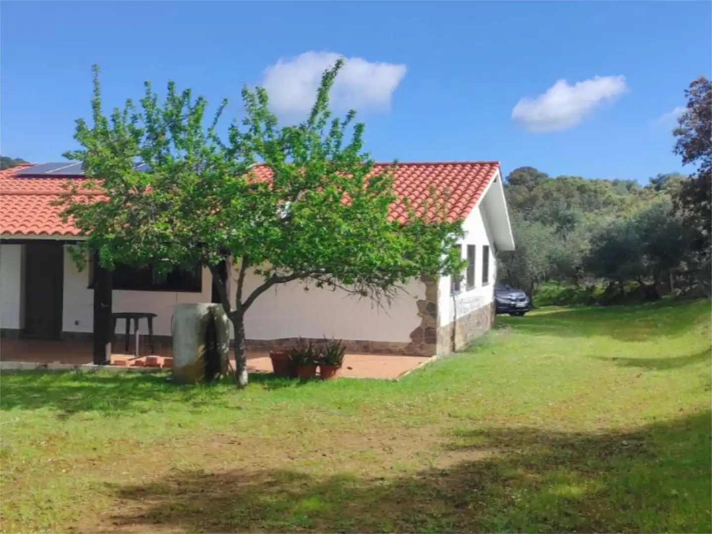 Casa o chalet de alquiler en Calle Hernan Cortes, 1, Higuera la Real Jardín de Casa o chalet de alquiler en Higuera la Real con Calefacción y Amueblado