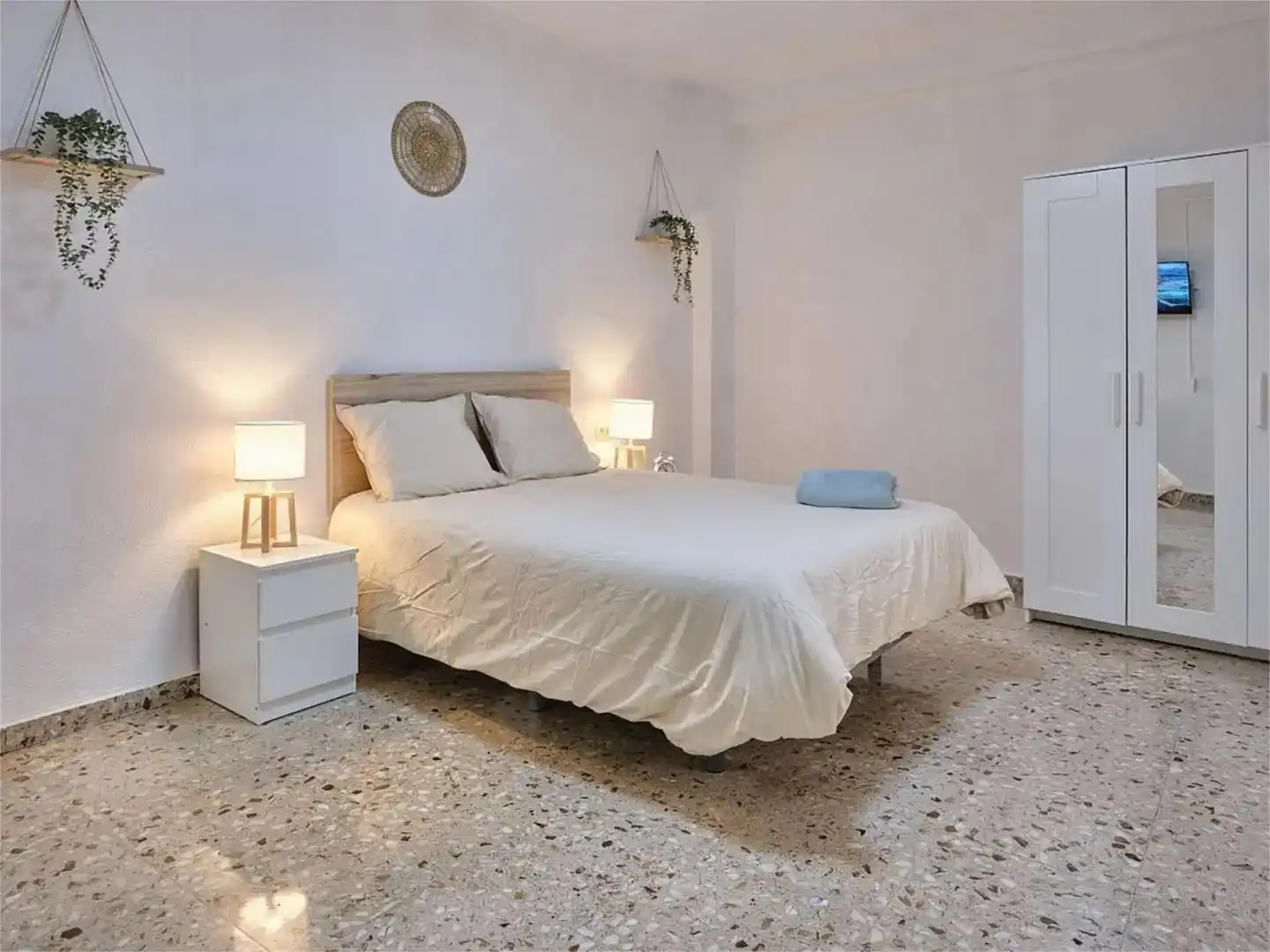 Bedroom of Flat for rent in Molina de Segura  with Air Conditioner